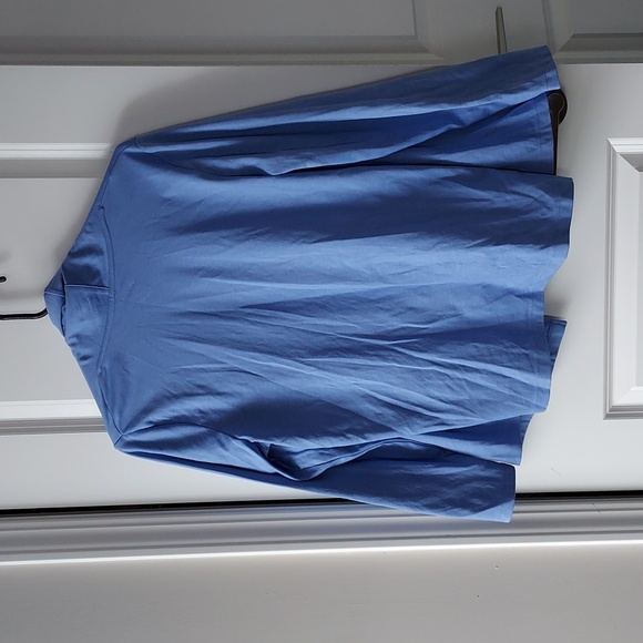 L.L.Bean long sleeve cartigan blue m-pet - Picture 6 of 9